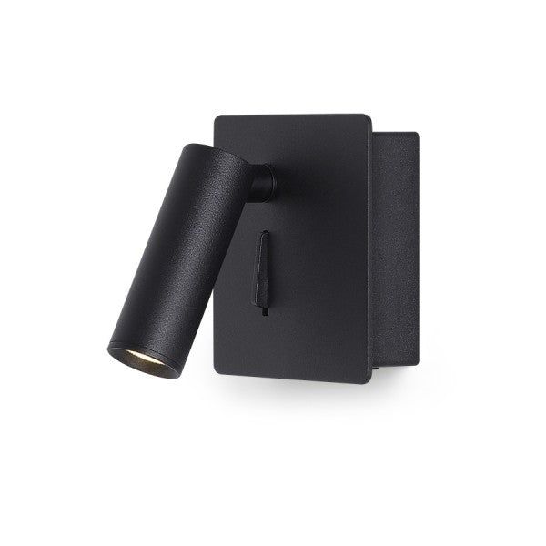 MIG wall black 230V LED 3W 30° 3000K image 1