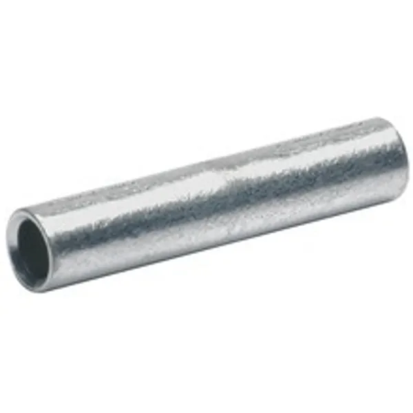 Butt connector, uninsulated, 16 mm², metal, 50 mm, 523R image 1