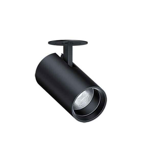 V2-SR M 2400-930 SWI LSSP BK BK - LED semi-recessed spotlight, tiltable image 1