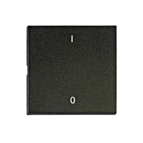 Rocker S 55 with symbols I/0, black image 1