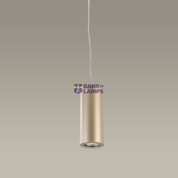 Pendant Pipe 170mm for Deltatrack GU10 15W Gold image 1