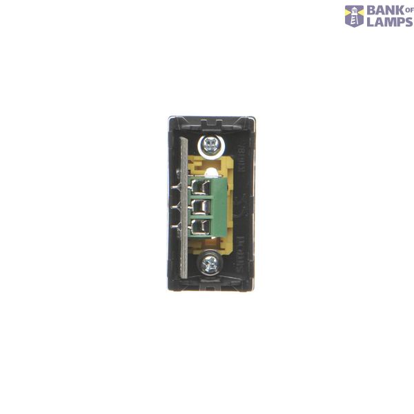 Cover for DATA socket, black matt image 1