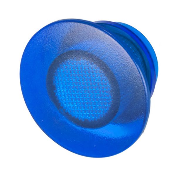 Blue lens for illuminated mushroom push-button Ø 35 image 1