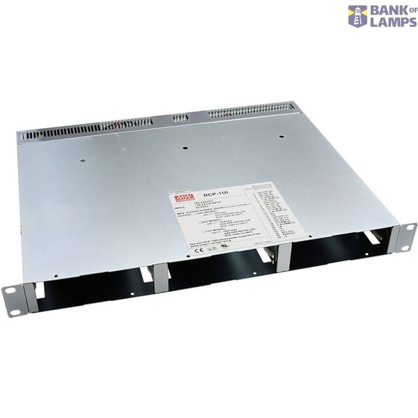 RCP-1UI 19inch 1U rack for RCP-1000, MEAN WELL image 1
