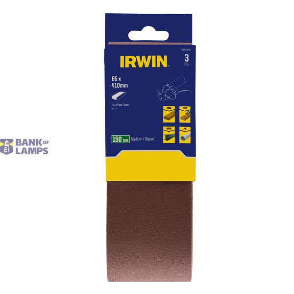 SANDING BELTS - 65 x 410 150g image 2