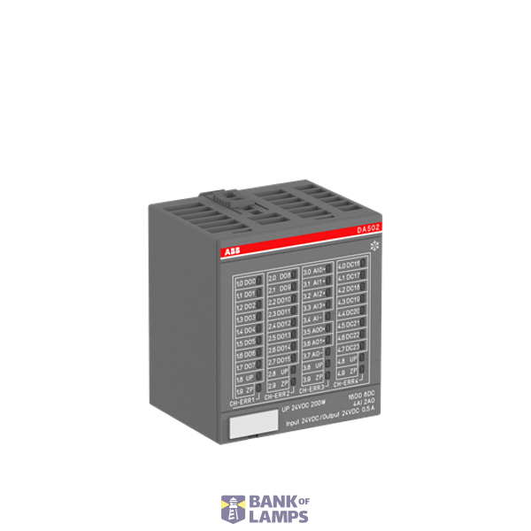 DA502-XC:S500,Dig.AnalogesEin./Ausgabemodul 16DO/4AI/2AO,24VDC,DI:24VDC image 1