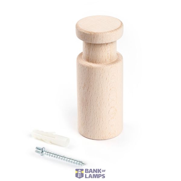 Rolé, wooden wall mount cable tie for pendant lamp image 3