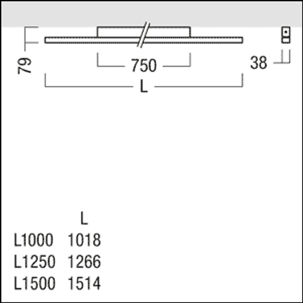 SUPIL-SC DI L1250 2500-930 LDO MPO19 BK - Surface-mounted module image 2