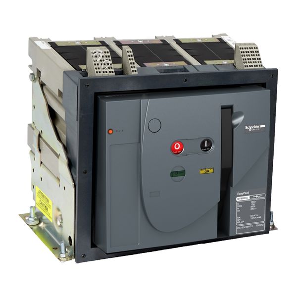 EP MVS 800A 50kA 3P MF W/O PROT fixed manual switch disconnector image 1