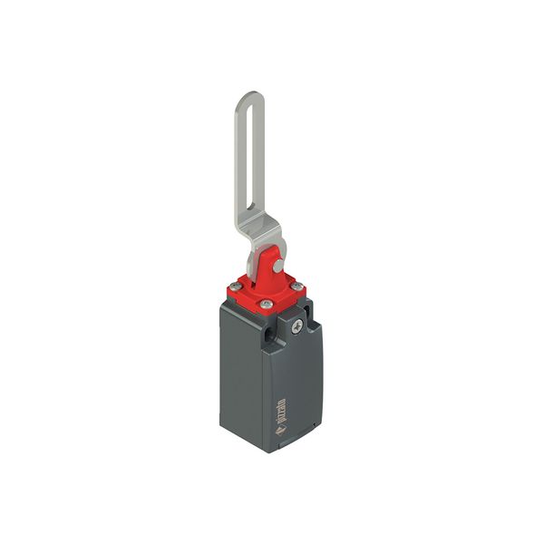 Safety switch with slotted hole lever image 1