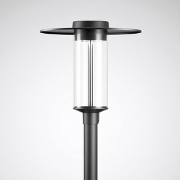 Post-top luminaires Lumantix Zylinder (LTX Z) CLO (normal) Lens Anthracite ET 17,50W 1800lm 70 rotationally sym. wide (RB6L) IP65 IK10 5 SDCM 7173940 image 1