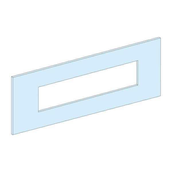 FRONT PLATE 3-4 VIGI NSX/CVS250 VERTICAL ROTARY HANDLE/TEL/PLUG-IN W600 7M image 1