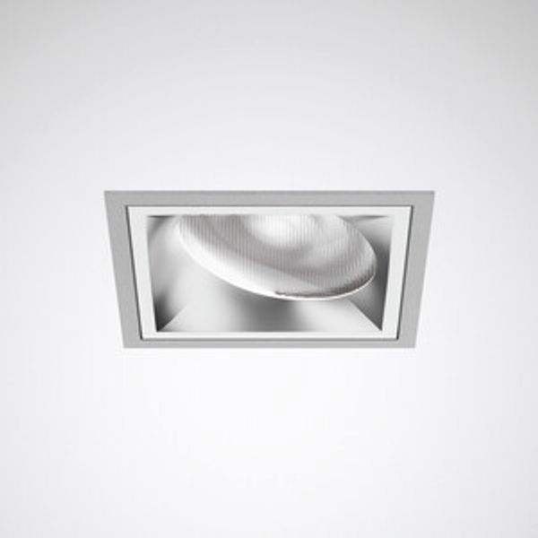Downlights Sonnos Lens Silver square ETDD 24W 2000lm 90 Wall-Wash (WW) IK06 3 SDCM image 1