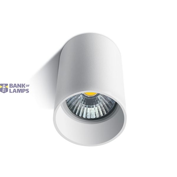 WHITE CYLINDER GU10 10W image 1