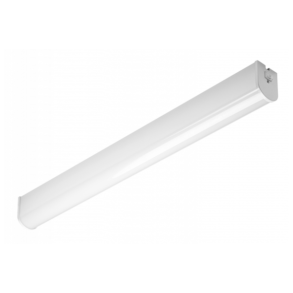LED luminaire ZITA with switch, 15 W, 1200 lm, 4000K, AC220-240V, 50-60 Hz, IP44, RA>80, 60 cm, white image 1