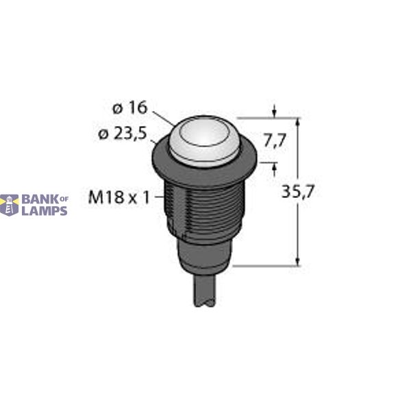 LED Signal Light Beacon   S18LBXXP image 1