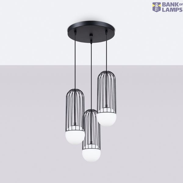 Pendant lamp BRINA  3P black image 12