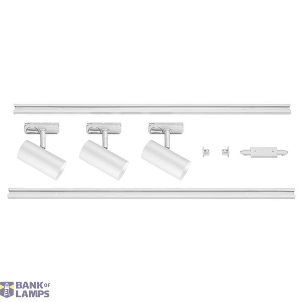 NOBLO® SPOT, track system set, round, 2700K, 19W, trailing-edge phase, 32°, white image 1