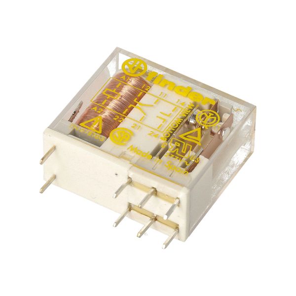 Forcibly guided contacts relay 5mm.pinning 2CO 8A/48VDC/AgNi (50.12.9.048.1000) image 4