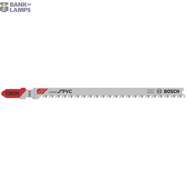 Jigsaw blade T 302 H Clean for PVC 5 pcs. image 1