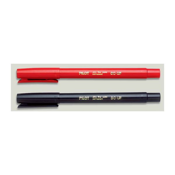 Red marker, fine tip, suitable for marking neutral labels image 1