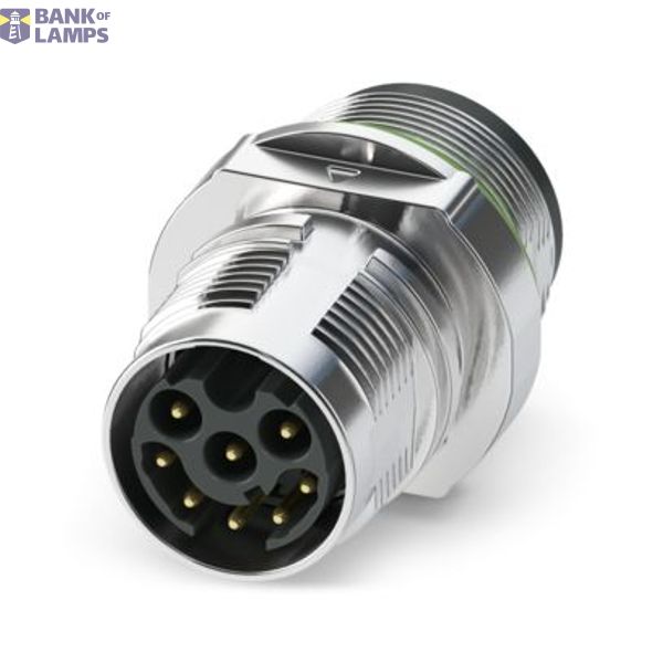 M17-08P1N8A6100S - Device connector front mounting image 1