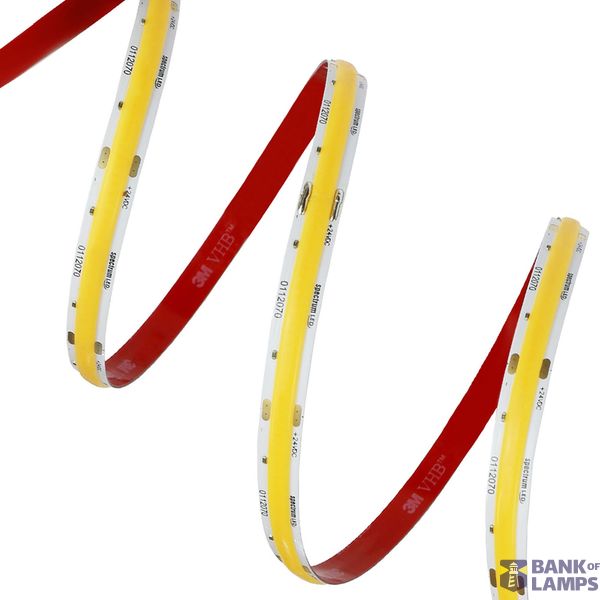 LED STRIP 55W/5m COB 24V NW 5 YEARS 1M (ROLL 5M) without silicone image 3
