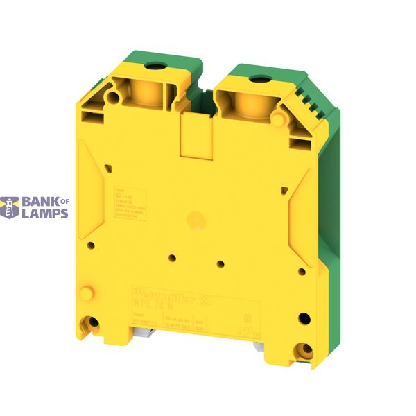 Terminal block 70 mm² earth, screw image 1