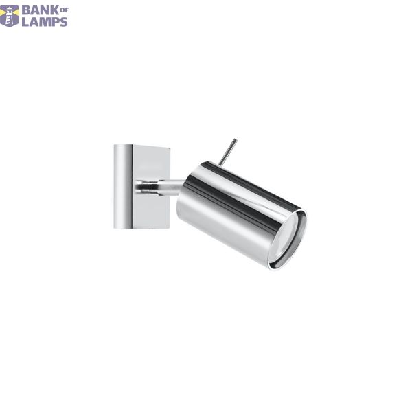 WALL LAMP RING CHROME GU10 1X40W IP20 image 3