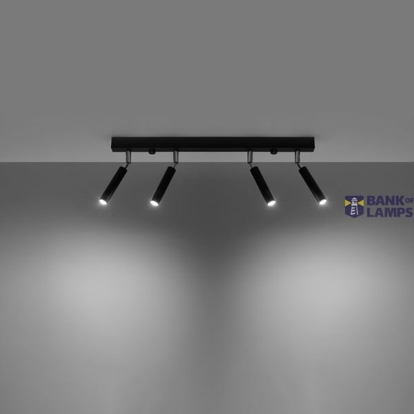 CEILING LAMP EYETECH 4 BLACK G9 4X40W IP20 image 3