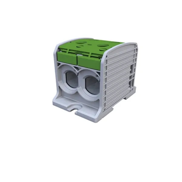 STB 185-2 Rail-mounted terminal block Al/Cu 87820 SIMBLOCK green image 2