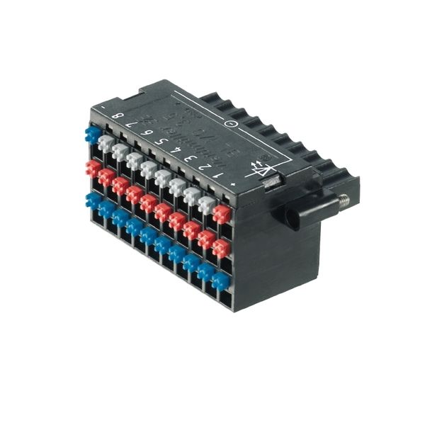 PCB plug-in connector, female plug, 3.50 mm, Number of poles: 30, 180°, PUSH IN with actuator, Clamping range, max. : 1.5 mm², Box image 1