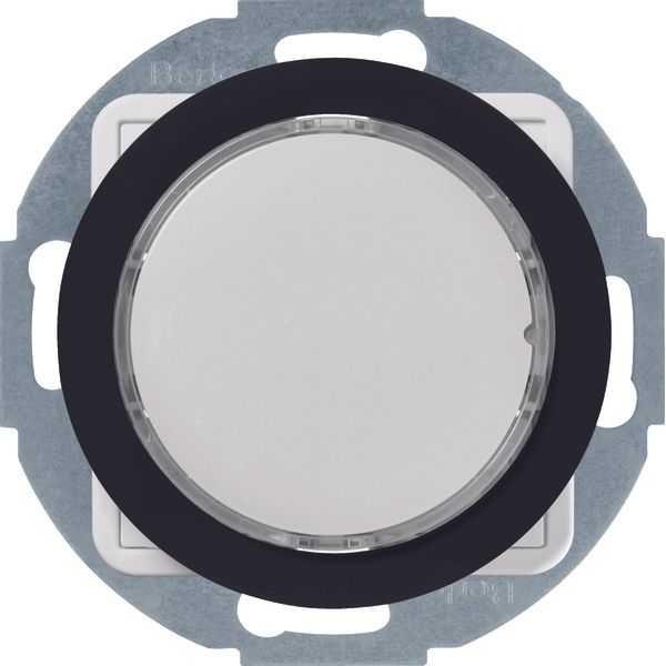 LED signal light, red/green lighting, R.1/R.3, black glossy image 1