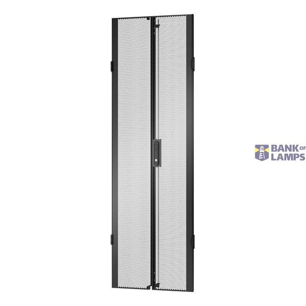 NSX Gen2 42U600mm Wide Split Doors Blk image 3