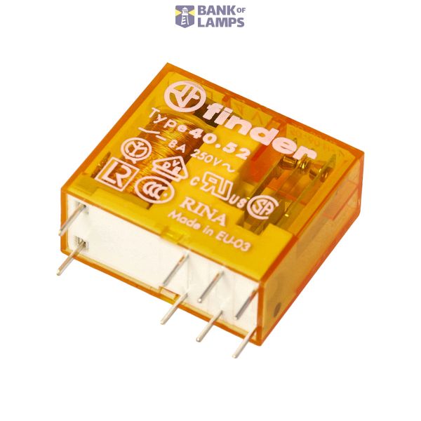 PCB/Plug-in Rel. 5mm.pinning 2CO 8A/48VAC/AgCdO (40.52.8.048.2000) image 2