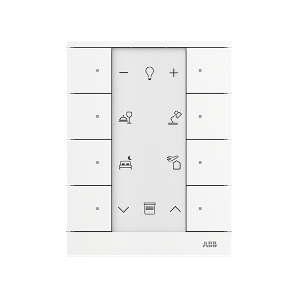 SB-F-8.0.1-84 | ABB-free@home | Tenton 8 sensor, studio white image 1