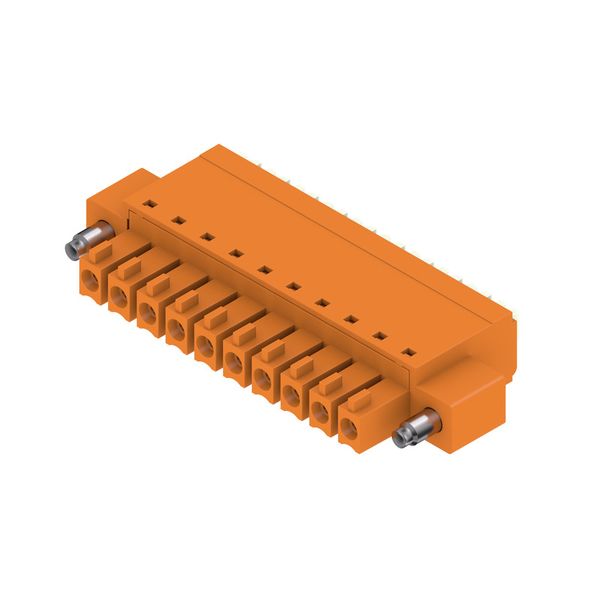 PCB plug-in connector, female plug, 3.81 mm, Number of poles: 10, 180°, PUSH IN with actuator, Clamping range, max. : 1.5 mm², Box image 4