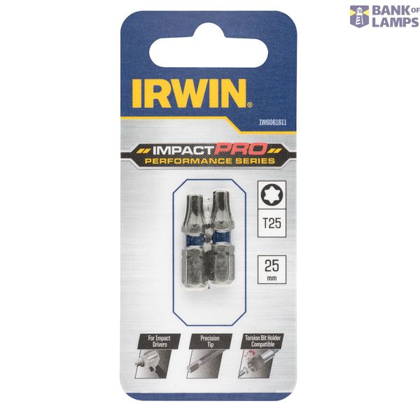 IMPACT PRO PERF 25MM T25 2PCS image 1