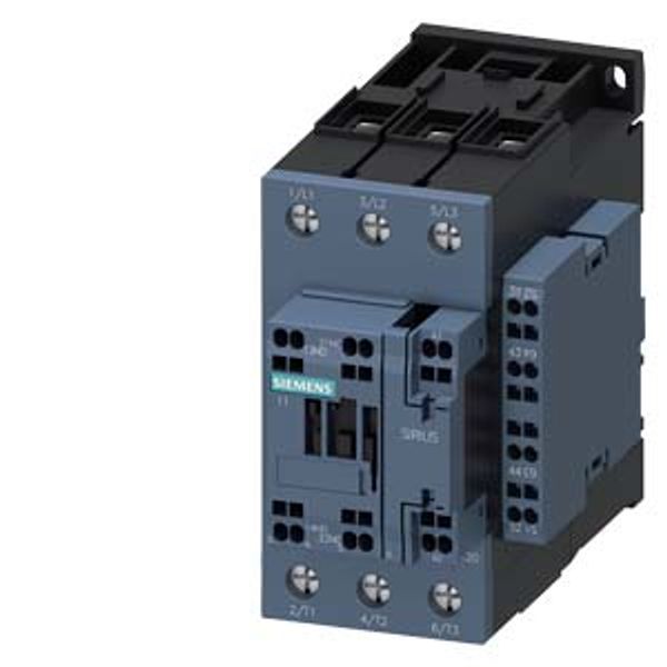 power contactor, AC-3e/AC-3, 51 A, 22 kW / 400 V, 3-pole, 230 V AC, 50 image 2