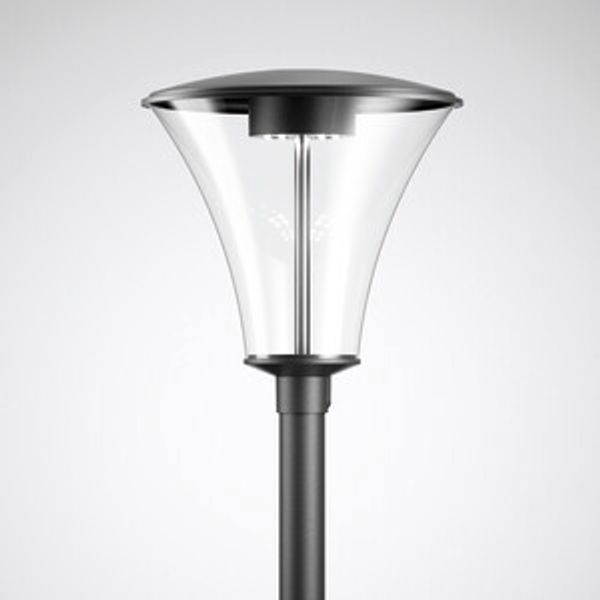 Post-top luminaires Lumantix Kegel (LTX K) CLO (normal) Lens Anthracite ET 9W 1000lm 70 symmetric wide (SB3L) IP65 IK07 5 SDCM 7079040 image 1