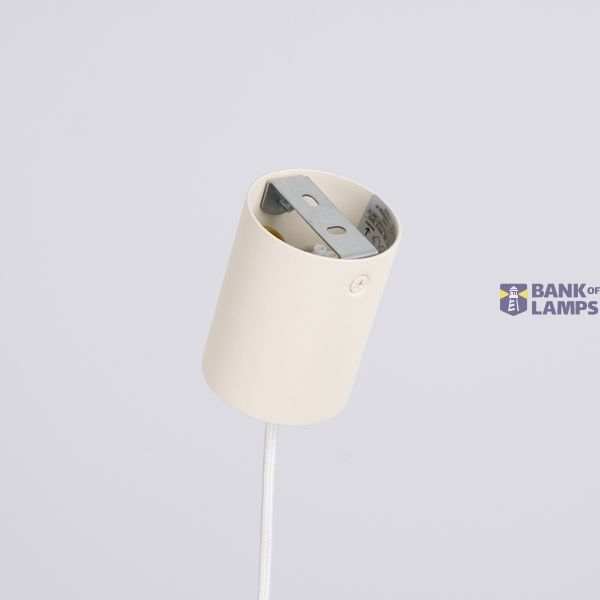 Pendant lamp OVO 1 beige/black felt Gx53 image 3