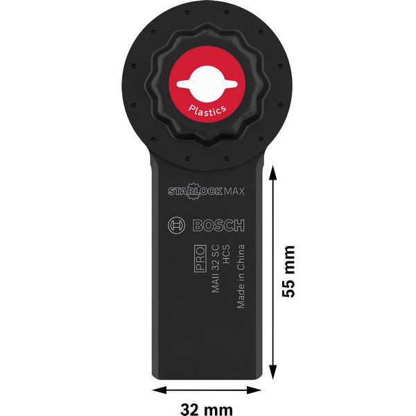 PRO Silicone and Mineral Wool MAII 32 SC Multitool Blade image 2