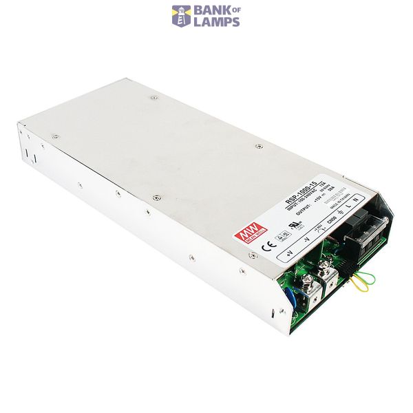 RSP-1000-12 Switching power supply, closed, 720W, 12V, 60A, MEAN WELL image 1