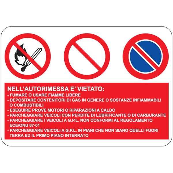 Various sign - Al - Dimensions: 500x330 mm image 1
