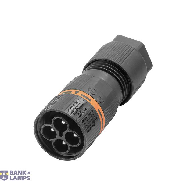 Round plug (field customisable), M20, none, Round plug-in connector, S image 1