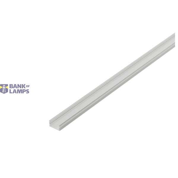 GLENOS linear profile, 2713-200, 2m, matt white image 1