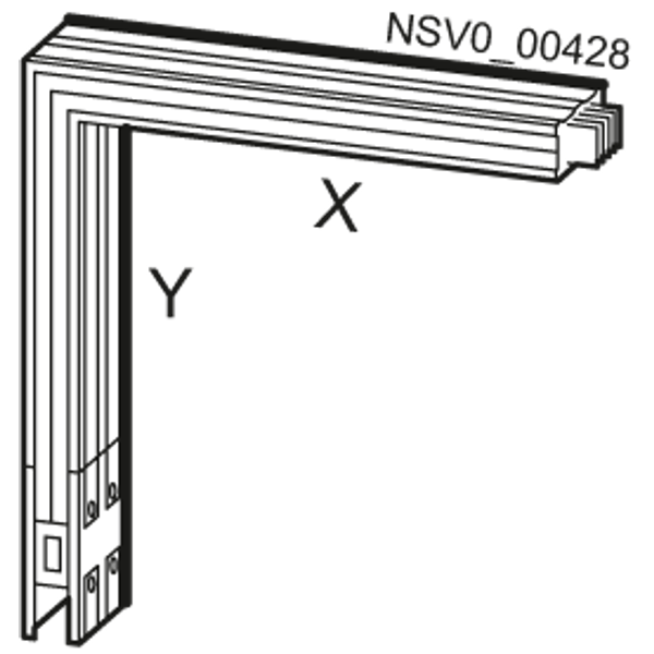 BD2A-1000-LH-Y* KNEE BACKSIDE X 0,36M / Y 0,36M -1,25M 500A-1000A image 1