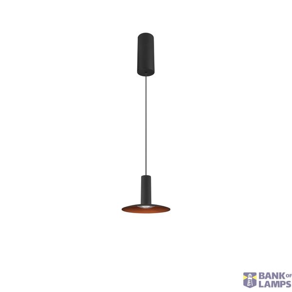 LALU®, pendant light, Led Base, Mix&Match, 150cm, 9.5W, 3000K, PHASE, black image 3