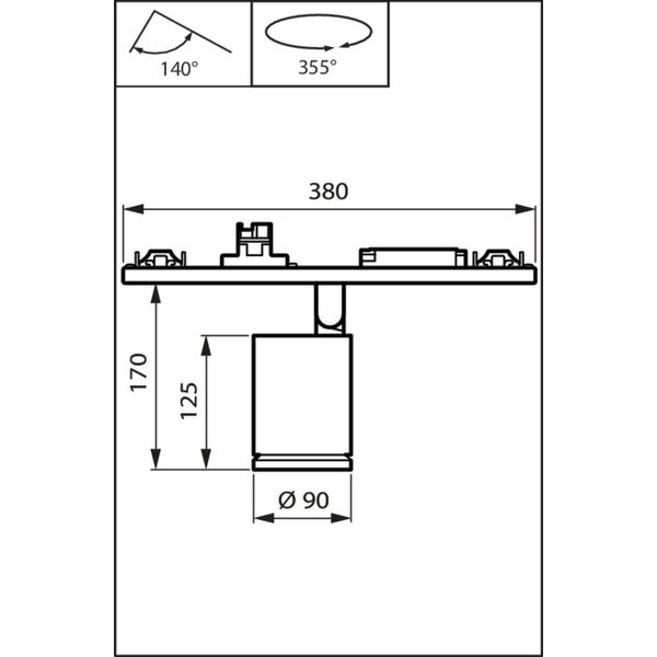 ST770X 17S/830 DIA MB FG WH image 2