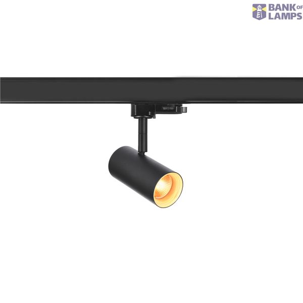 NOBLO® SPOT, 3~ spot, round, 2000-3000K, 8.4 W, dim-to-warm, trailing-edge phase, 36°, black image 3